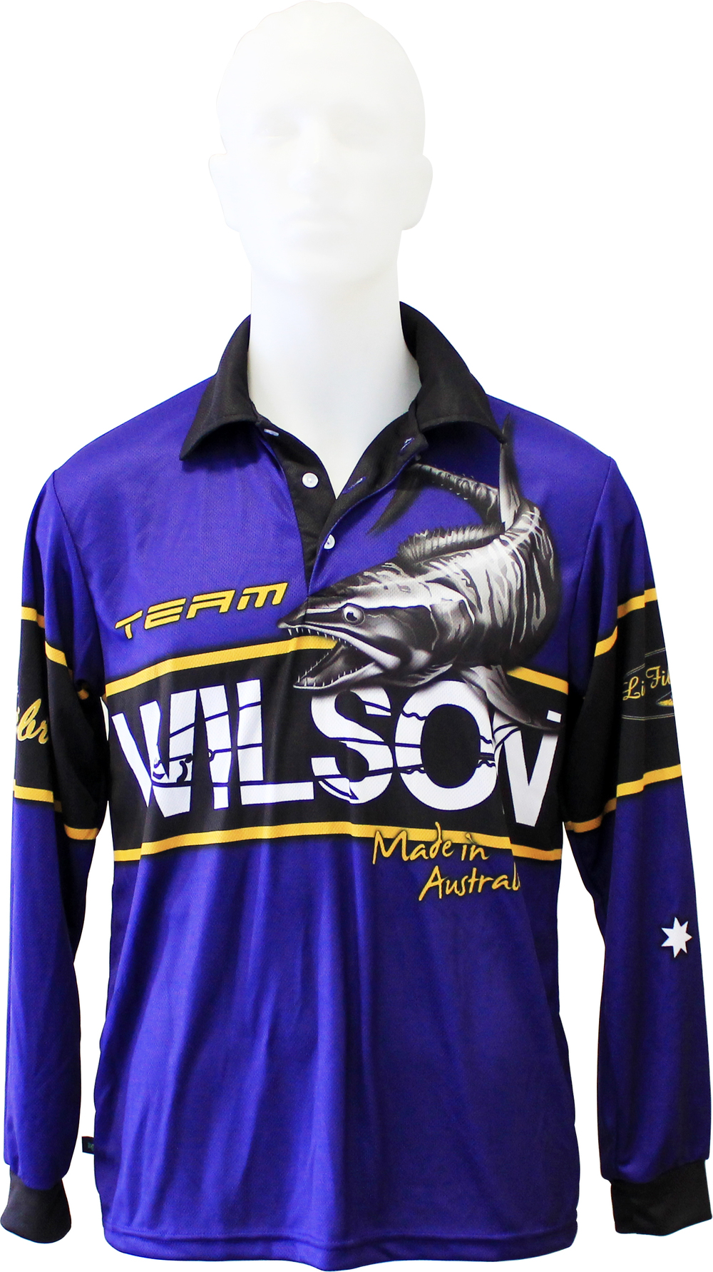 Wilson Team Venom kids fishing shirts - Fishing World Australia