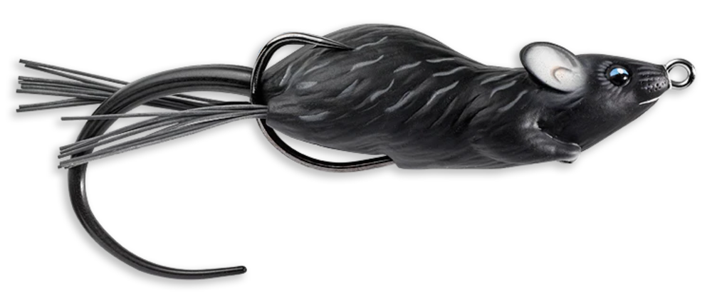 Lifelike Hollow Body 5.9'' Rat Mouse Mice with Steel Ball Inside for Longer  Casting Distance 04 